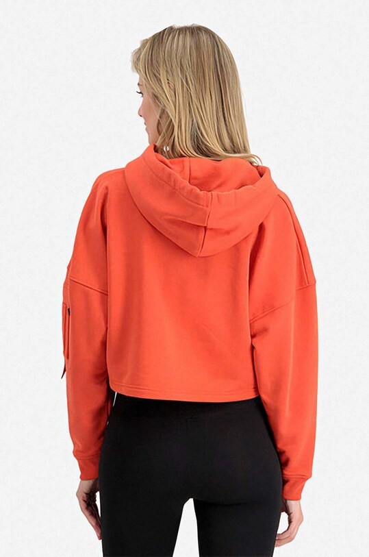 Alpha Industries bluza 106044.577 pomarańczowy AA00