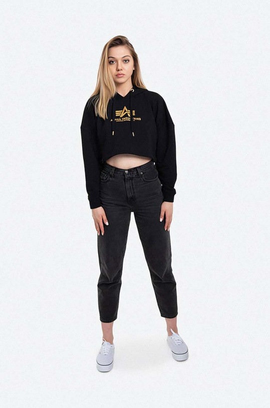 Alpha Industries bluza Sweats & Hoodys 116057FP.583 czarny AA00