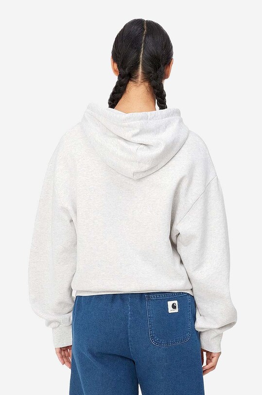 Clothing Carhartt WIP cotton sweatshirt Hooded Casey Sweatshirt I032200 gray