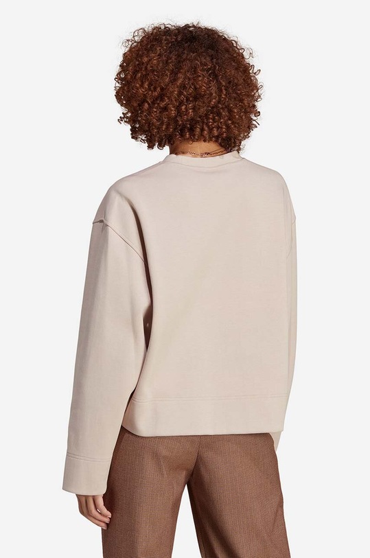 adidas sweatshirt ESS Short Sweat beige IC5255