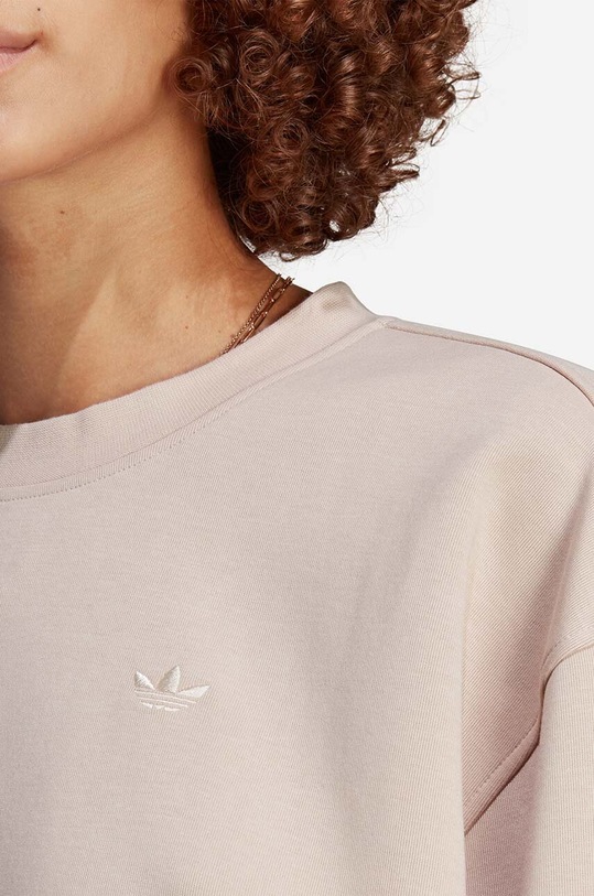 adidas sweatshirt ESS Short Sweat IC5255 beige