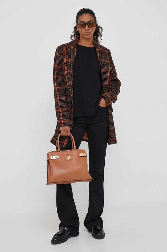 United Colors of Benetton sweter z domieszką kaszmiru 1035D1P17.700. czarny AA00