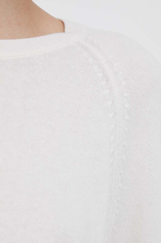 United Colors of Benetton pulover din amestec de lana 1035D1P17.000. bej