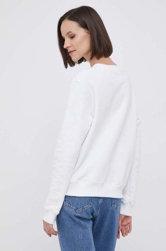 Bavlnená mikina Calvin Klein Jeans J20J219140 biela AA00