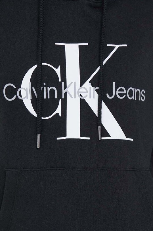 Calvin Klein Jeans bluza bawełniana J20J219141 czarny