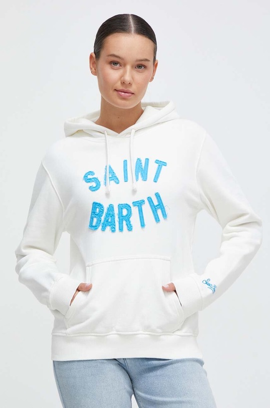 MC2 Saint Barth hanorac de bumbac alb VRG0001