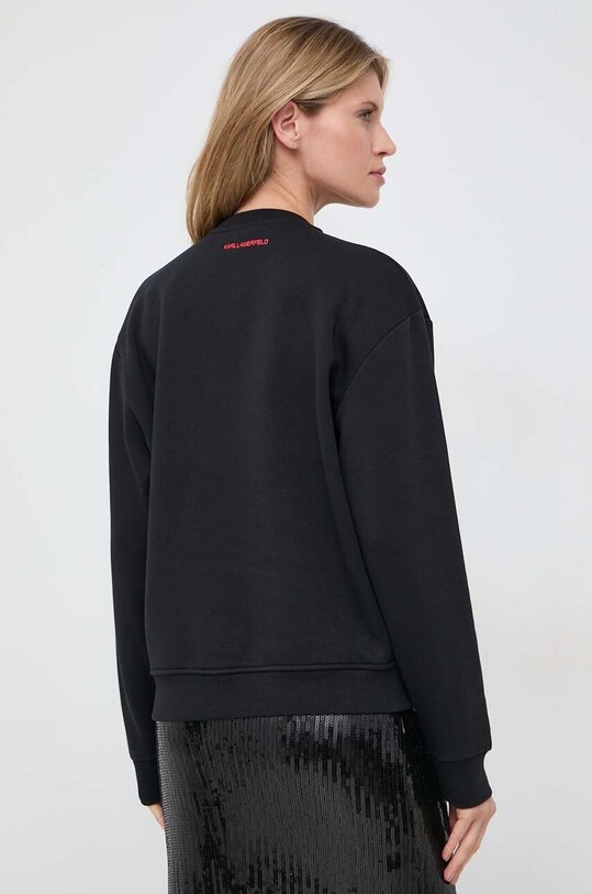 Îmbrăcăminte Karl Lagerfeld bluza 240W1810 negru