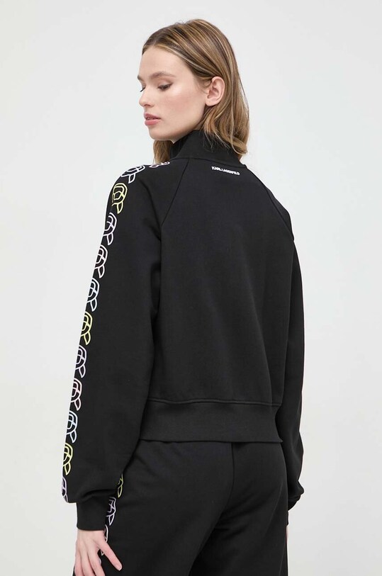 Odzież Karl Lagerfeld bluza bawełniana 241W1802 czarny
