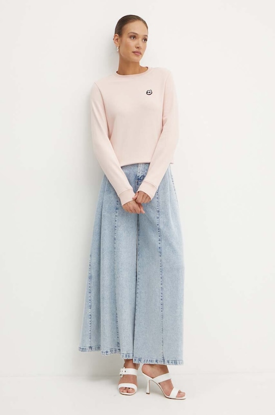 Karl Lagerfeld bluza 245W1810 różowy AA00