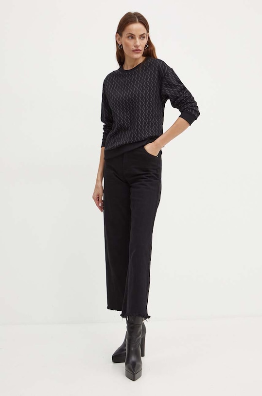 Armani Exchange bluza 8NYMLG.YJE5Z.NOS negru AA00