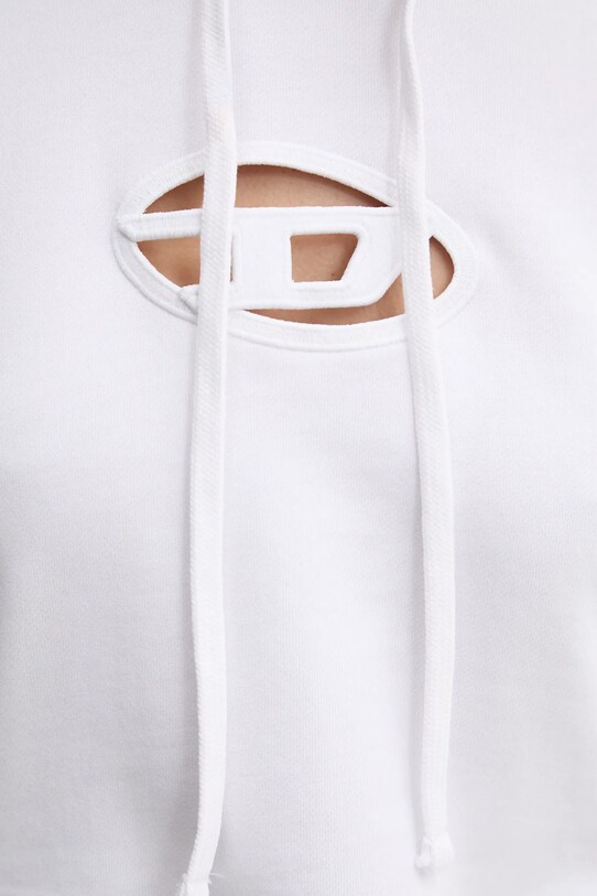 Μπλούζα Diesel F-SLIMMY-HOOD-OD A15714.0GRAC λευκό