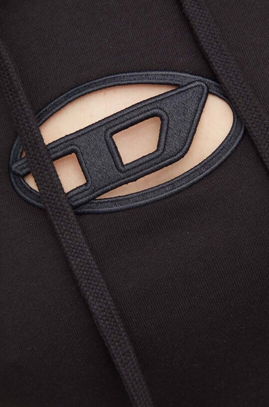 Dukserica Diesel F-SLIMMY-HOOD-OD A15714.0GRAC crna
