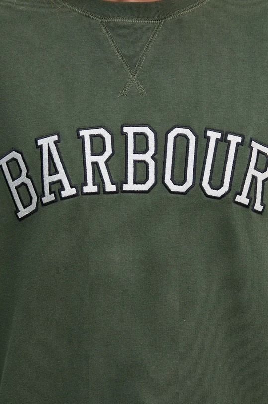 Barbour hanorac de bumbac LOL0591 verde