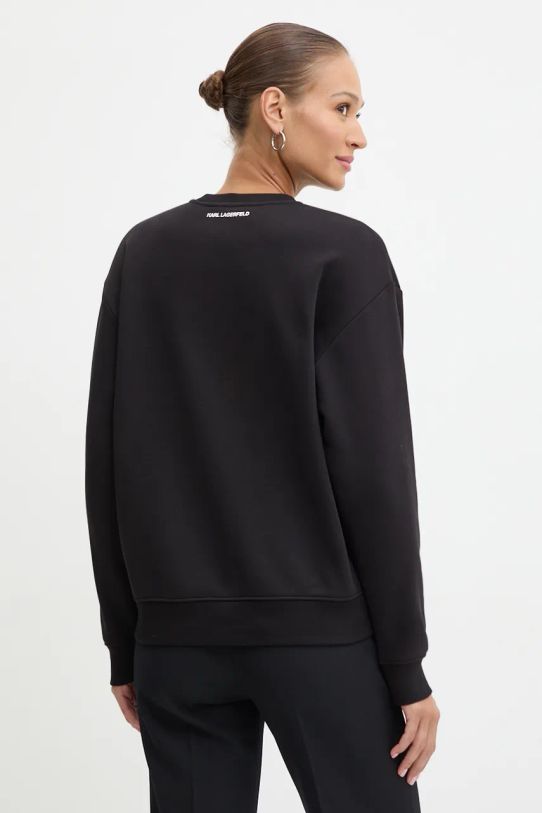 Oblečenie Mikina Karl Lagerfeld 246W1800 čierna