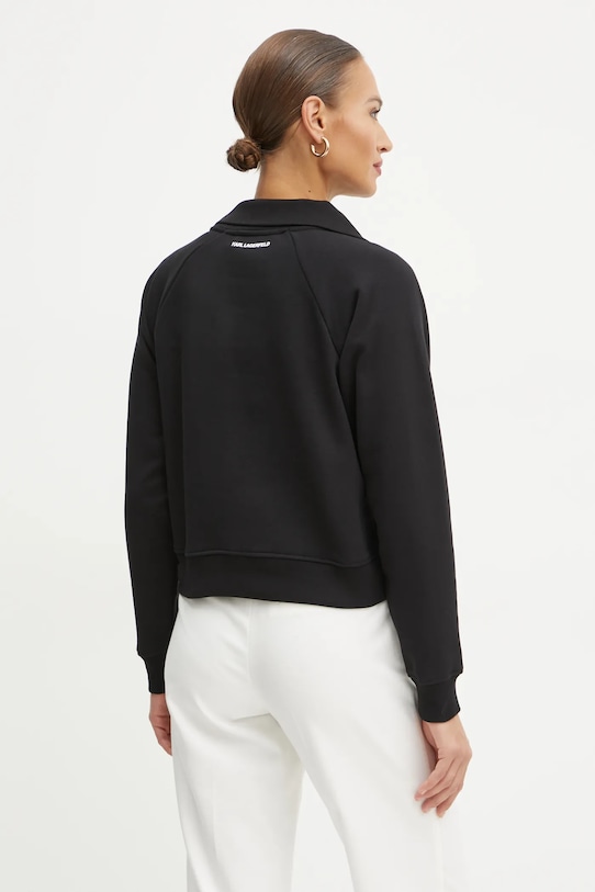 Дрехи Суичър Karl Lagerfeld IKON A1W20058 черен