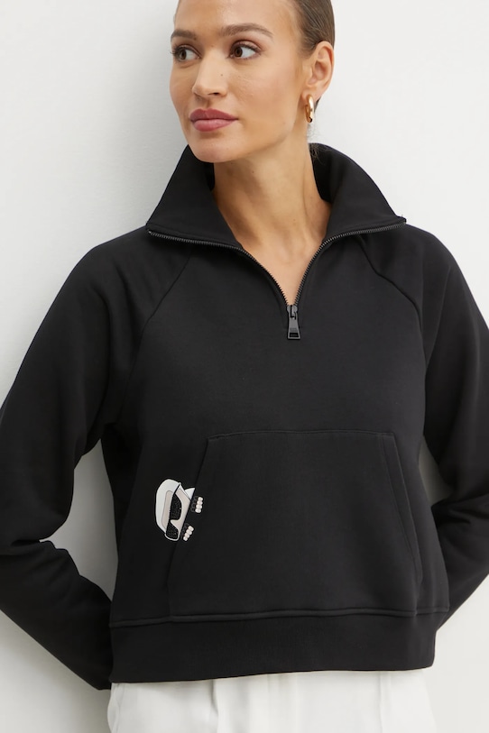 Суичър Karl Lagerfeld IKON черен A1W20058