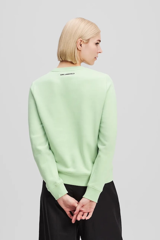 Karl Lagerfeld bluza IKON A1W20081 zielony AA00
