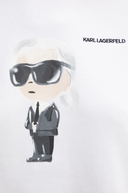 Mikina Karl Lagerfeld IKON A1W20083 biela