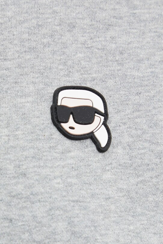 Суичър Karl Lagerfeld IKON A1W20084 сив