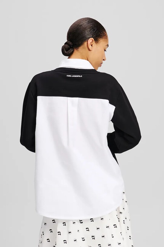 Karl Lagerfeld bluza A1W20084 negru AA00