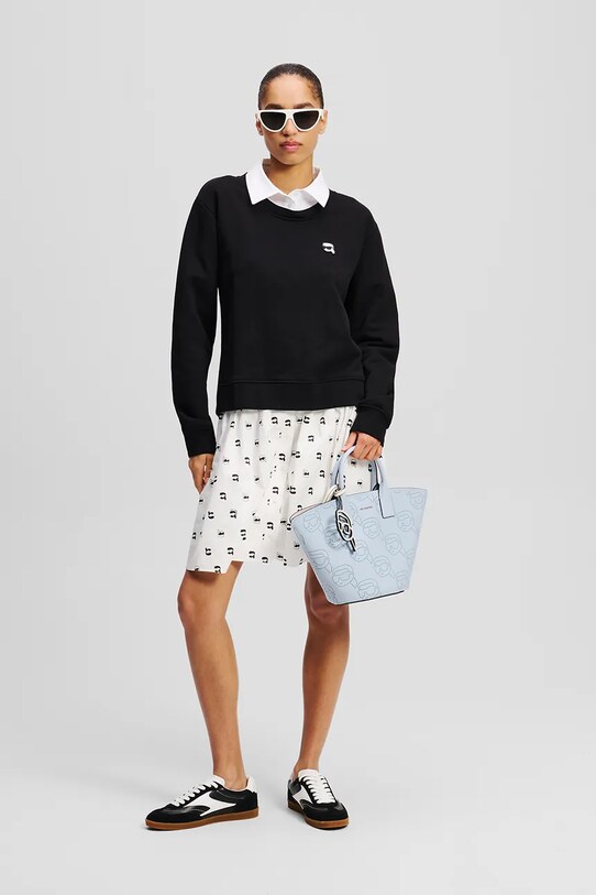 Karl Lagerfeld bluza negru A1W20084