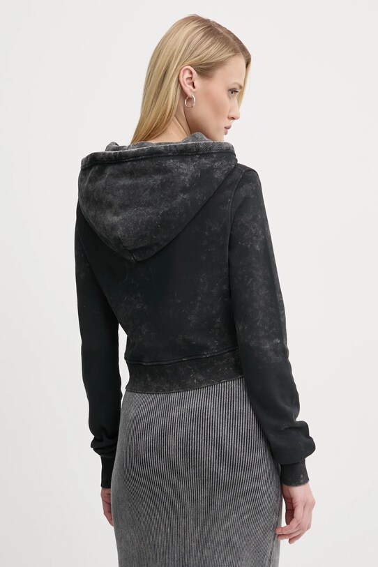 Oblečení Bavlněná mikina Diesel F-SLIMMY-HOOD-P5 SWEAT-SHIRT A14492.0IPAC černá