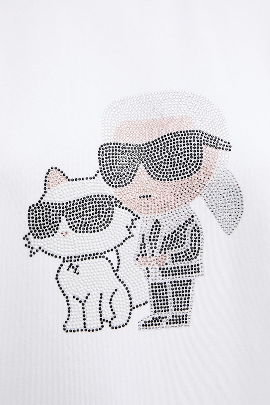 Dukserica Karl Lagerfeld A3W20069 bijela