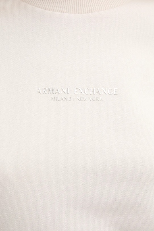 Armani Exchange bluza bawełniana beżowy XW001451.AF10830.NOS