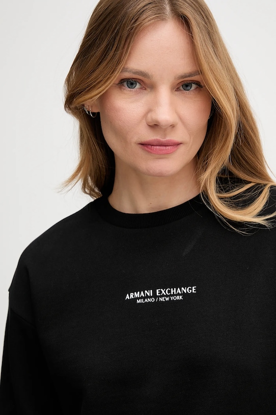 Odzież Armani Exchange bluza bawełniana XW001451.AF10830.NOS czarny