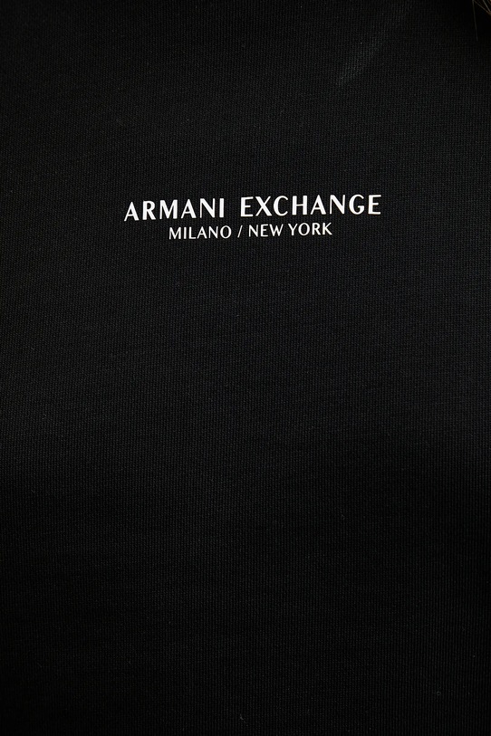 Armani Exchange bluza bawełniana czarny XW001451.AF10830.NOS
