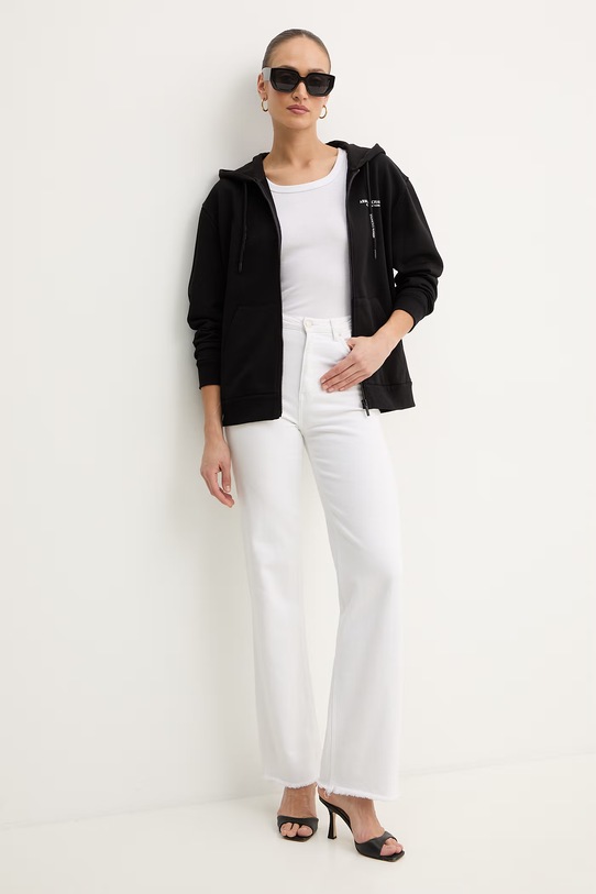 Памучен суичър Armani Exchange XW001452.AF10830.NOS черен AA00