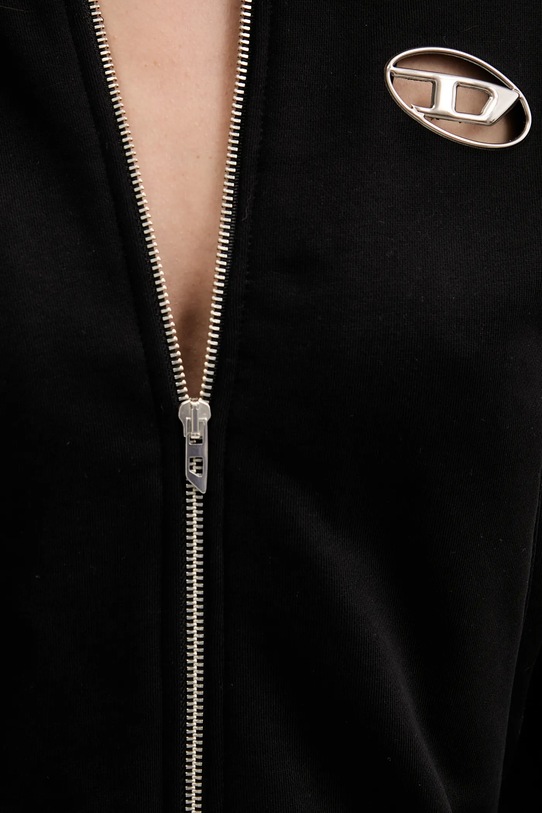 Diesel bluza bawełniana F-FLACIN A16842.0BMBJ czarny