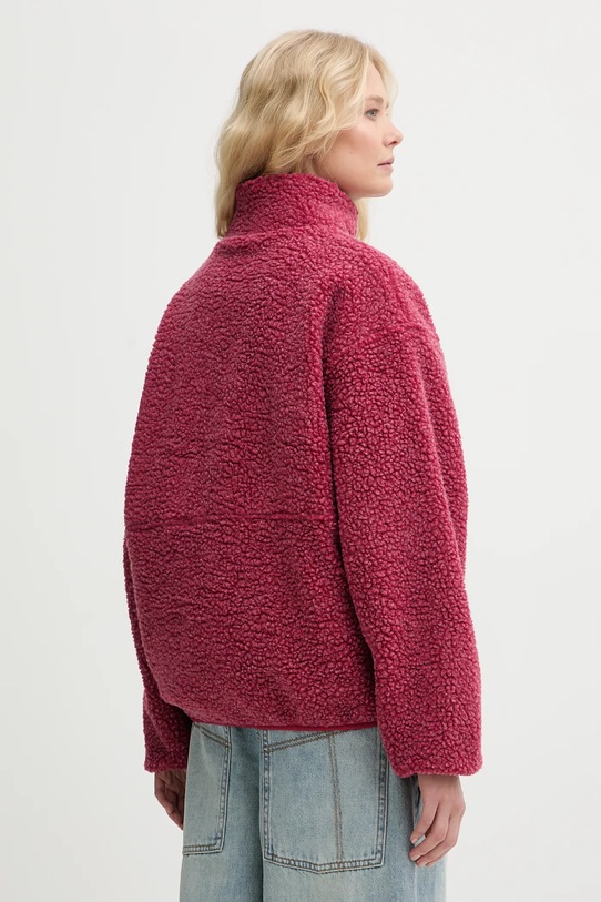 Odzież American Vintage bluza polarowa HOK16C różowy