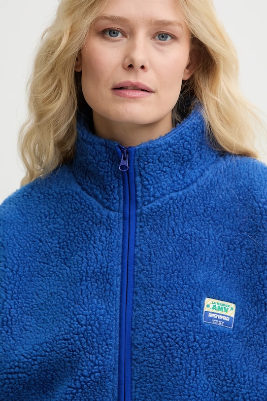 American Vintage bluza polarowa granatowy HOK16C