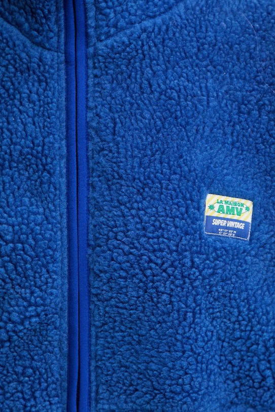 American Vintage bluza polarowa HOK16C granatowy