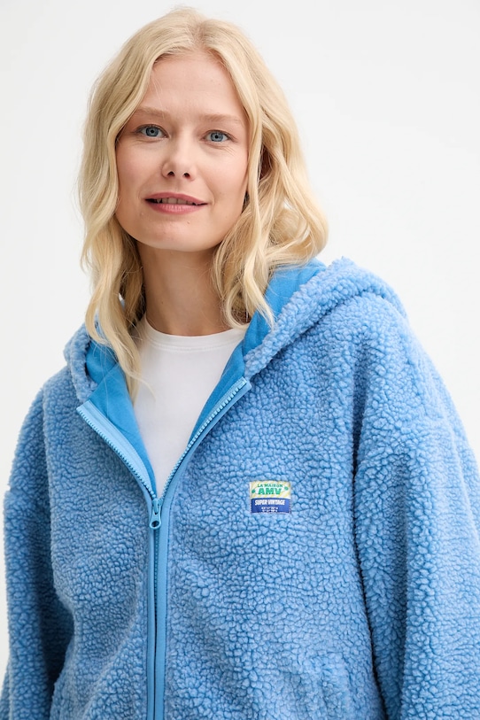 Кофта American Vintage HOK16E блакитний