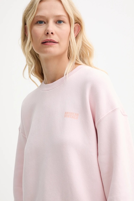 Μπλούζα American Vintage ροζ IZU03A
