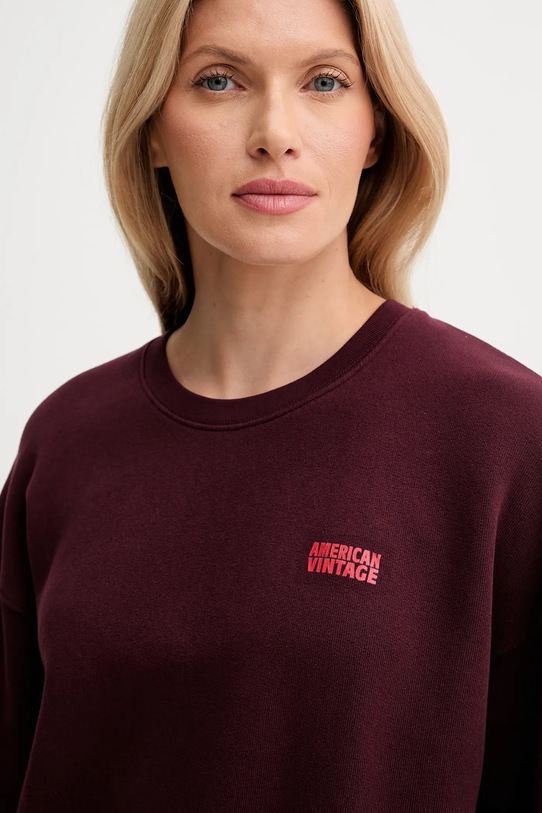 American Vintage felső burgundia IZU03A