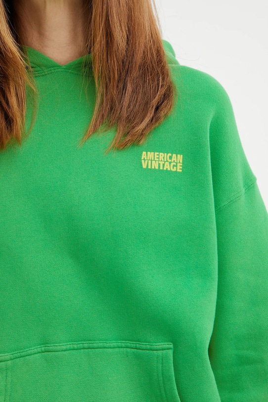 Кофта American Vintage IZU03D зелений