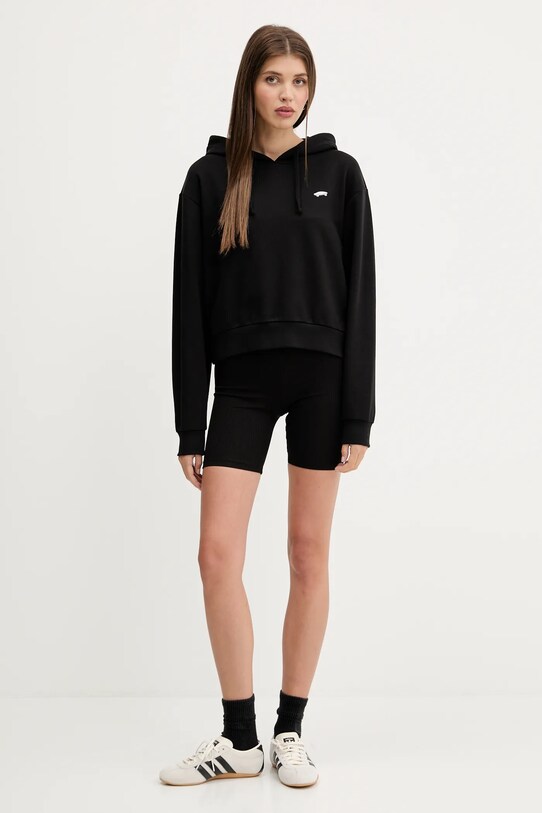 Vans bluza bawełniana VN000P5PBLK1 czarny AA00