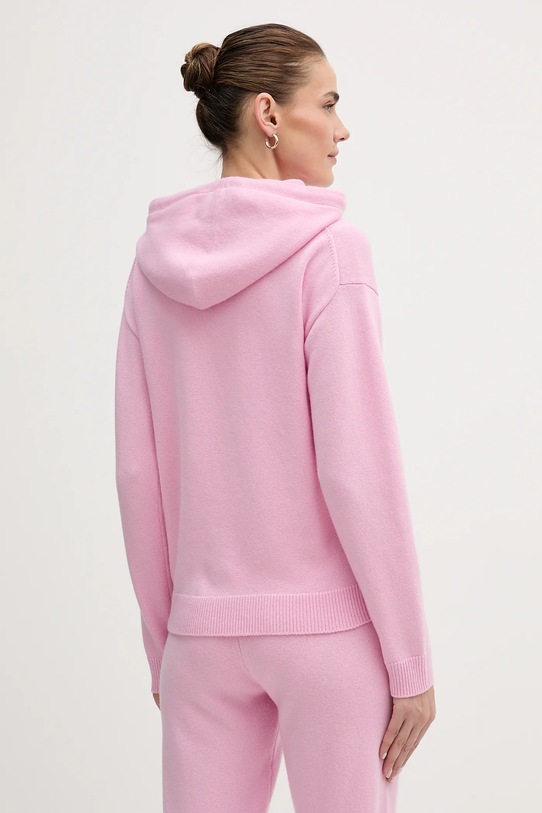 Odzież MC2 Saint Barth sweter wełniany ELD004 różowy