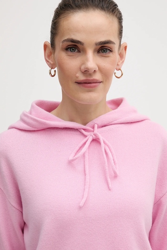 MC2 Saint Barth sweter wełniany różowy ELD004