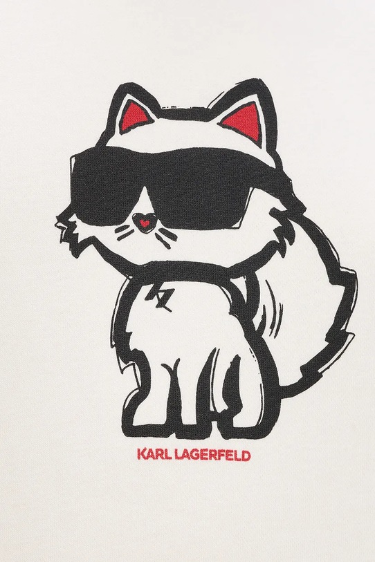 Μπλούζα Karl Lagerfeld μπεζ A4W20043