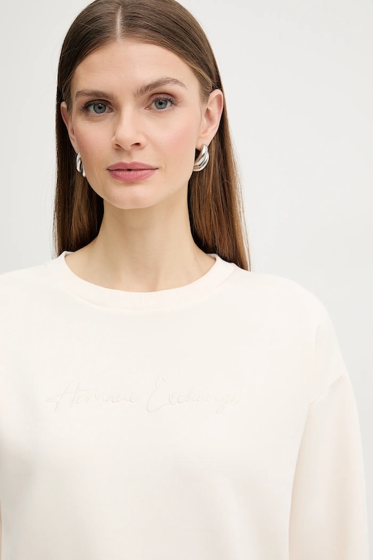 Armani Exchange bluza beżowy XW000835.AF13397.NOS