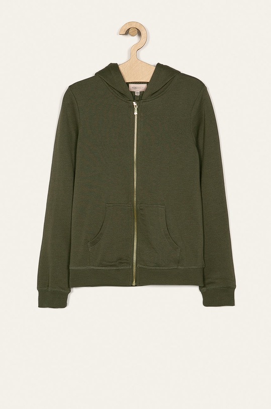 Kids Only - Dětská mikina 110-164 cm s kapucí zelená 15186285