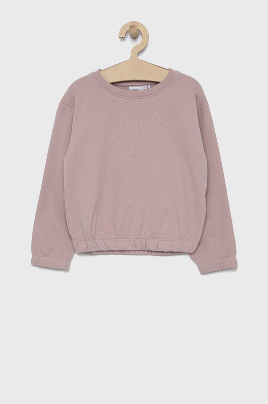 Name it Bluza dziecięca bawełna różowy 13198160.VioletIce