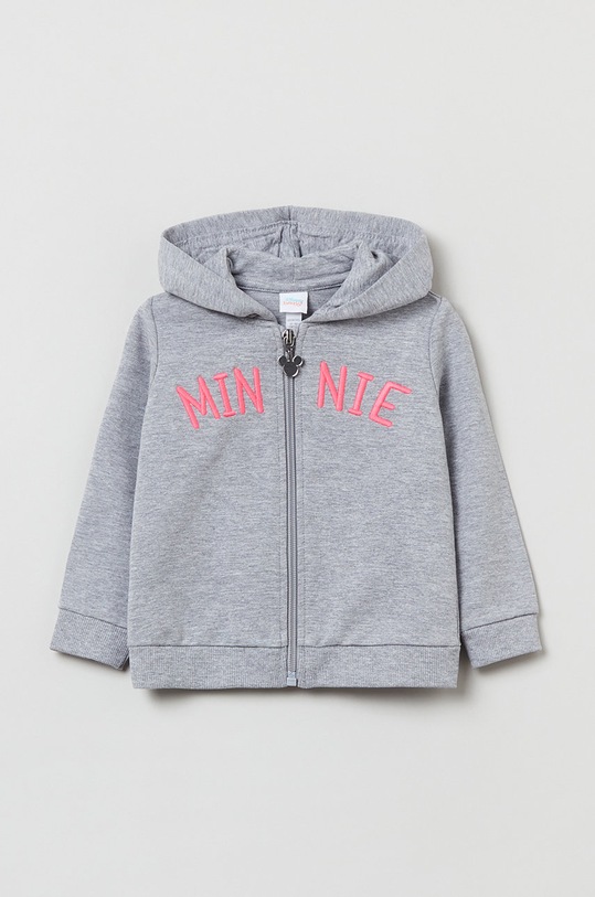 OVS bluza copii imprimeu gri 1487701.GIRL.9.36MONTHS