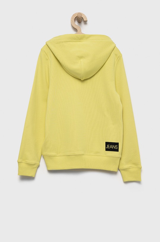 Calvin Klein Jeans bluza bawełniana dziecięca IU0IU00163.9BYY IU0IU00163.9BYY zielony AA00