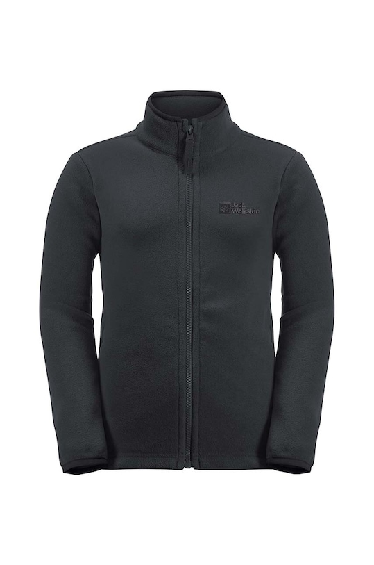 Dětská mikina Jack Wolfskin TAUNUS JACKET K bez kapuce černá 1609481.164.176.Carr