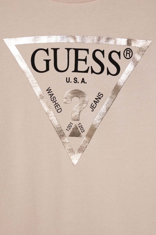 Dětská bavlněná mikina Guess J74Q10.KAUG0.PPYH růžová AA00